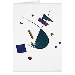 Abstract Verdi Card