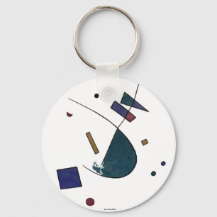 Abstract Verdi Keychain