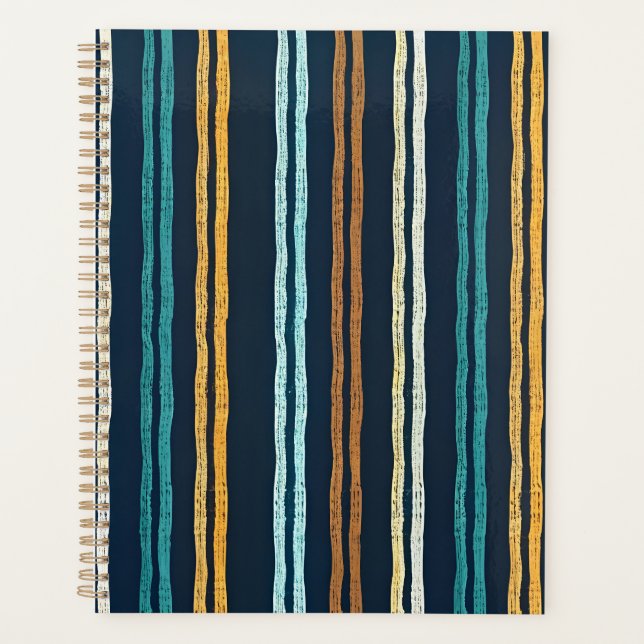 Abstract Vertical Lines pattern Planner (Front)