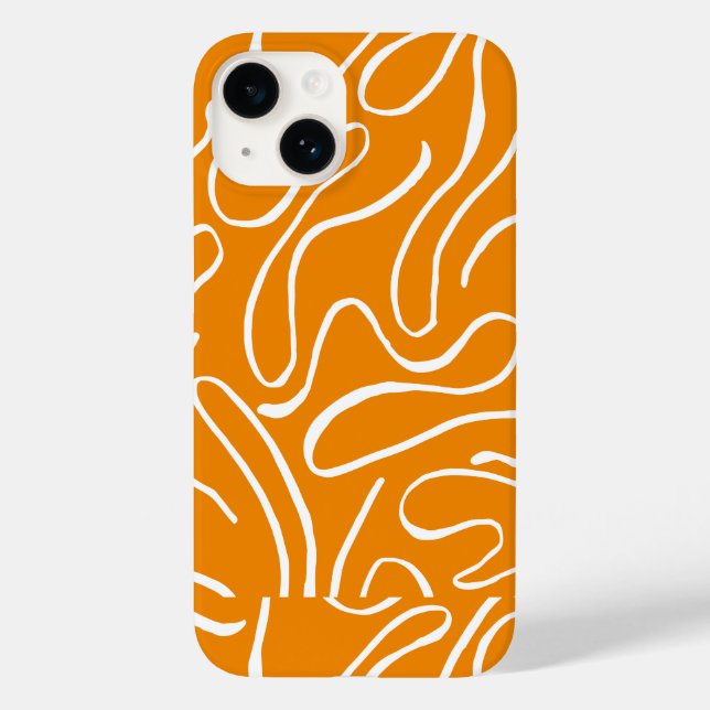 Abstract Vibes Pattern Case-Mate iPhone Case (Back)