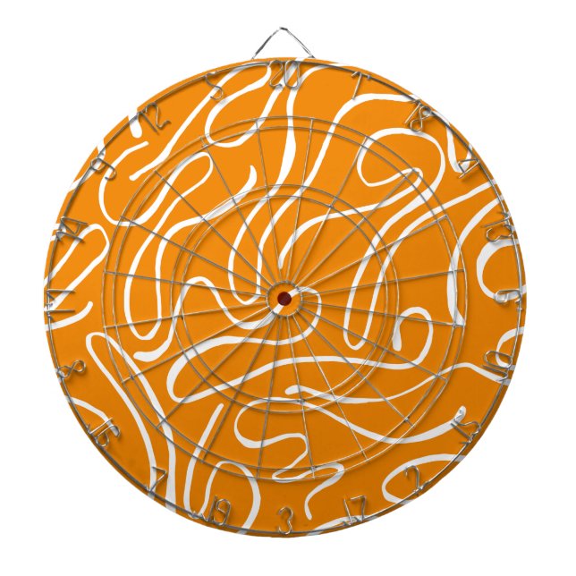 Abstract Vibes Pattern Dartboard (Front)