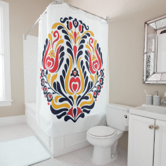 Abstract Vibrant Floral Design
