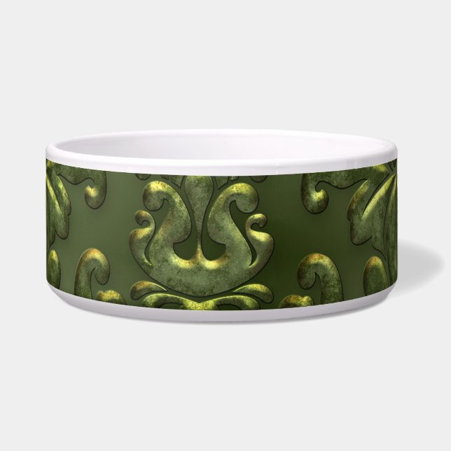 Abstract Vintage Aluminum Pattern (Front)