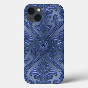 Abstract Vintage Aluminum Pattern iPhone 13 Case