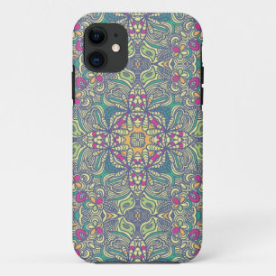 Abstract vintage background iPhone 11 case