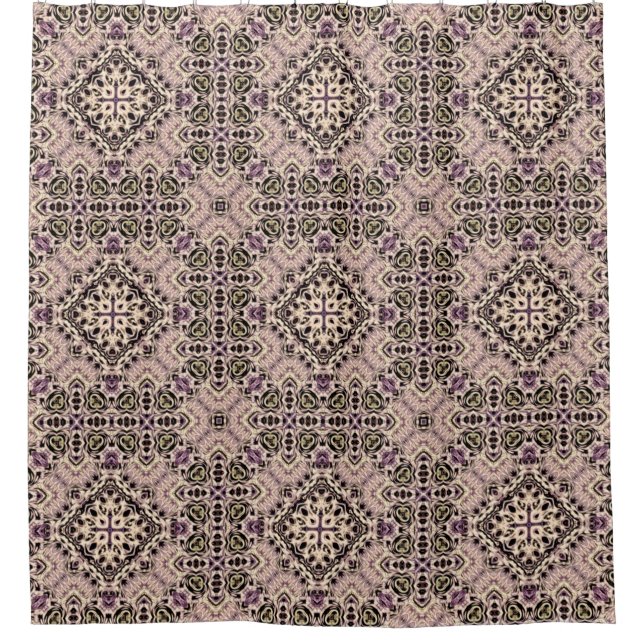 abstract vintage background coloured mosaic symmet (Front)