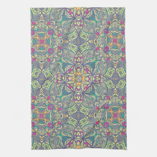 Abstract vintage background kitchen towel