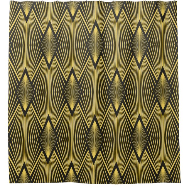 Abstract vintage geometric background. Art Deco.  (Front)