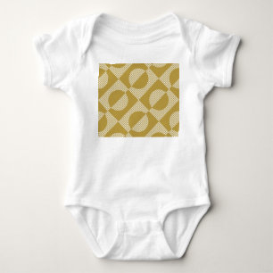 Abstract Vintage Geometric Seamless Baby Bodysuit