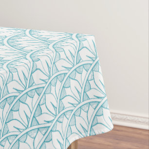 Abstract Vintage Medallion Pattern Tablecloth