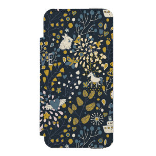 Abstract vintage pattern incipio watson™ iPhone 5 wallet case