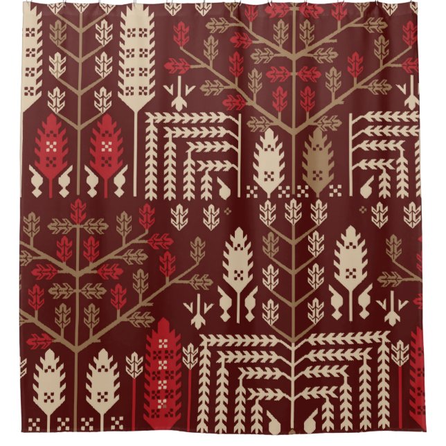 abstract vintage seamless graphical repeat pattern (Front)