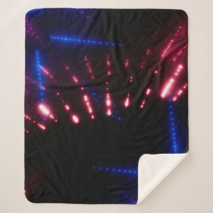 Abstract violet creative background. illustration  sherpa blanket