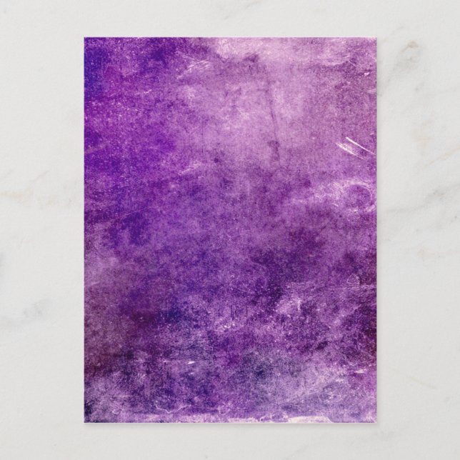Abstract violet postcard (Front)