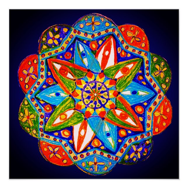 Abstract vision  poster (Front)