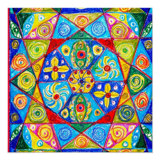 Abstract vision Poster (Front)