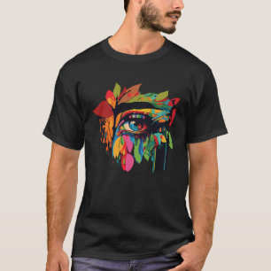 Abstract Visual Colourful Eye Catching T-Shirt