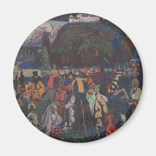 Abstract Vitalit, Wassily Kandinsky Colourful Life Magnet