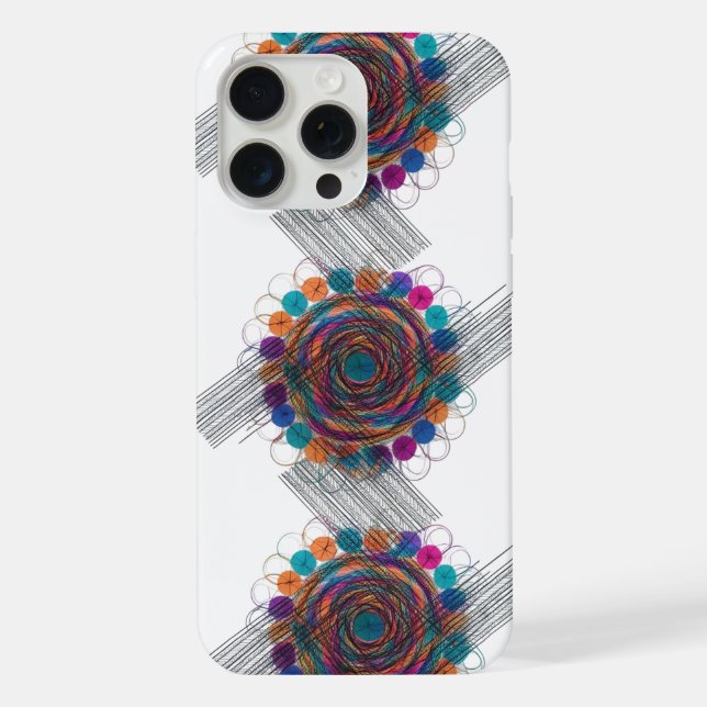 Abstract Vortex Energy – Apple iPhone  Case (Back)
