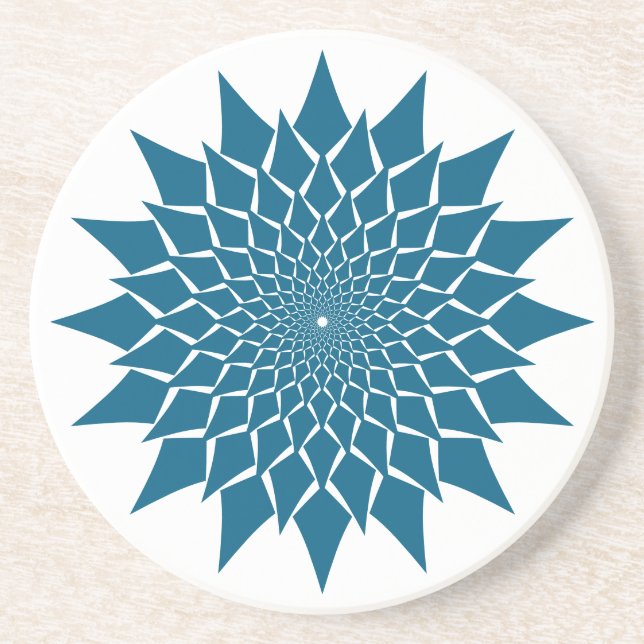 Abstract Vortex Redux Coasters (Front)