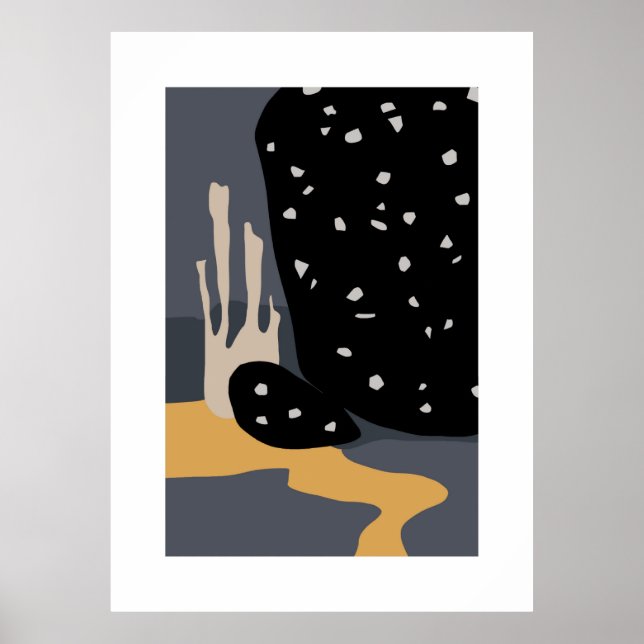 Abstract wall art background (Front)