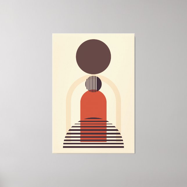Abstract wall art shapes   (Front)