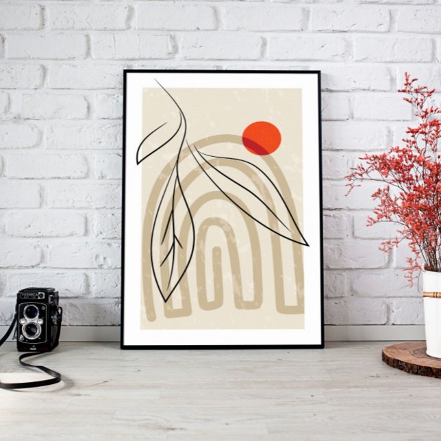 Abstract Wall Decor, Boho Canvas (living room décor, above bed wall art, modern home décor, nursery wall art, large wall décor, canvas)
