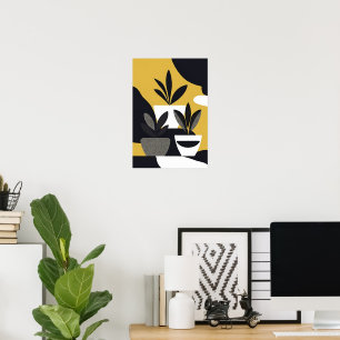 Abstract WallArt Botanical Poster