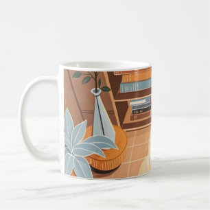 Abstract warm cozy Boho style Coffee Mug