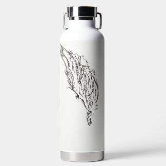 abstract water bottle