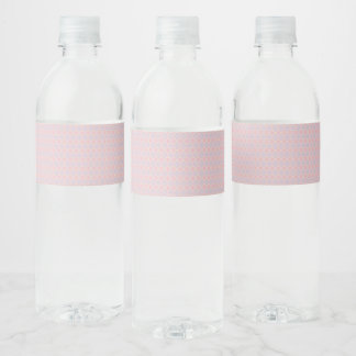 ABSTRACT WATER BOTTLE LABEL
