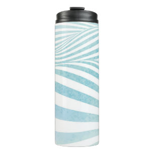 Abstract water texture made by hand painted waterc thermal tumbler