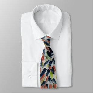 Abstract Watercolor Art Tie