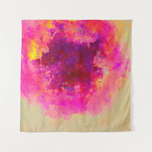 Abstract watercolor background. Colorful texture. Tapestry