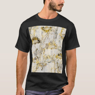 Abstract watercolor background: dandelion, juniper T-Shirt