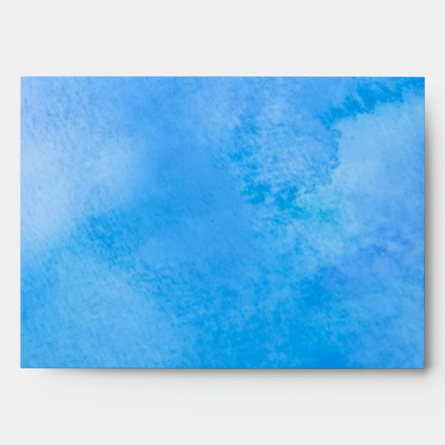 Abstract Watercolor Background Envelopes (Front)