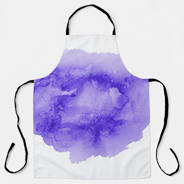 Abstract watercolor background image with a liquid apron (Front)