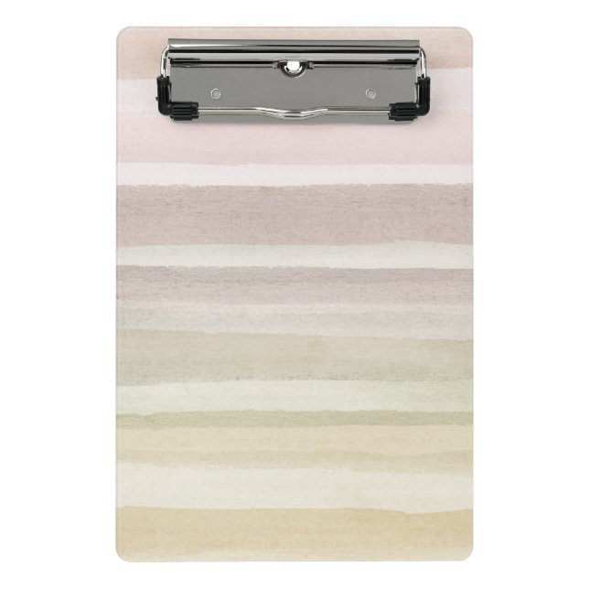 Abstract watercolor background mini clipboard (Front)