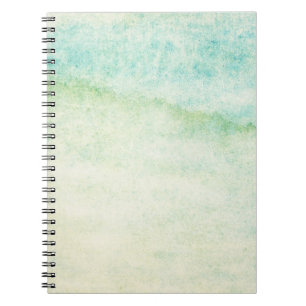 Abstract watercolor background notebook