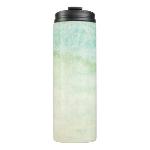 Abstract  watercolor background thermal tumbler