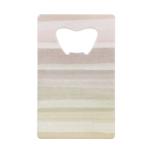 Abstract watercolor background wallet bottle opener