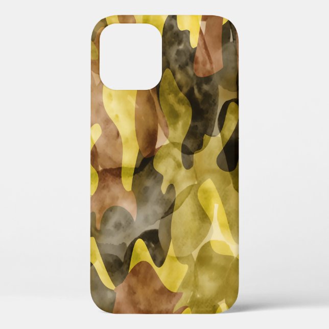 Abstract Watercolor: Camouflage Tie Dye Case-Mate iPhone Case (Back)