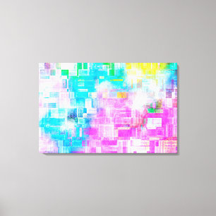 Abstract Watercolor Canvas Print