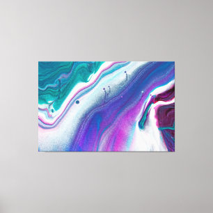 Abstract Watercolor Canvas Print