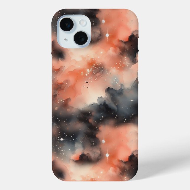 Abstract Watercolor Celestial Symphony Case-Mate iPhone Case (Back)