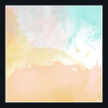 abstract watercolor design poster<br><div class="desc">Abstract clean and simple Watercolors. Try adding your own text to create a one-of-a-kind product! Zazzle makes it easy to personalize your own item, has no minimum orders & is custom produced when you order! © ozias abstract, artist, artistic, backdrop, background, blank, brush, close, colour, colour, contemporary, design, different, green,...</div>