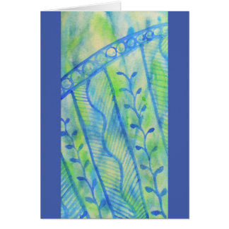 Abstract watercolor floral graphics