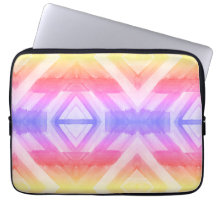 Abstract Watercolor Geometric Background Wrapping