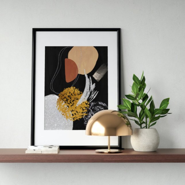 Abstract Watercolor Geometrical, Abstract, Minimal Poster (Creator Uploaded)