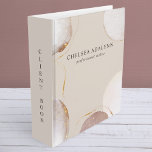 Abstract Watercolor Glittering Luxury Elegant Gold Binder<br><div class="desc">Abstract Watercolor Glittering Luxury Elegant Gold 3 ring binder. This design features abstract watercolor shapes with glittering gold and rose gold accents that seemingly shimmer. Perfect for a feminine business look for hair stylists,  makeup artist,  cosmetologist,  and more!</div>